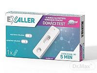 Exaller domáci test alergie na prachové roztoče samodiagnostický test z krvi 1 set