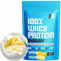 Excelent 100% Whey Proteín - banánový krém od BODY NUTRITION - 1000g