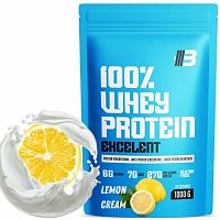 Excelent 100% Whey Proteín - citrónový krém od BODY NUTRITION - 1000g
