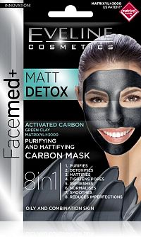 Facemed Matt Detox pleťová maska 8v1 2x5 ml