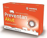 FARMAX Preventan Akut obohatený o vitamín C tbl 1x30 ks