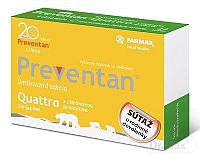 FARMAX Preventan Quattro s citrónovou príchuťou tbl limitovaná edícia - súťaž 1x24 ks