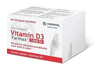 FARMAX Vitamín D3 1000 IU cps 60+30 zadarmo (90 ks)