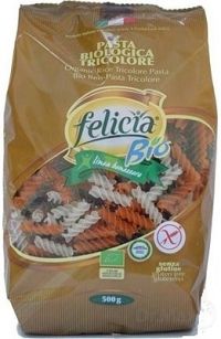 Felicia Cestoviny BIO ryžové Fusilli Tricolore 500g