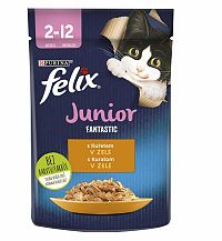 FELIX Fantastic JUNIOR kapsička s kuraťom v želé 85g 26×85g