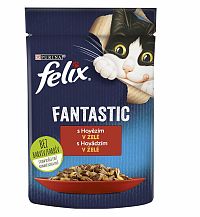 FELIX Fantastic kapsička 26x85g s hovädzím v želé 26×85g