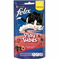 FELIX PLAY TUBES 8x50g s príchuťou morky a šunky 8×50g