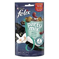 Felix Snack Party Ocean Mix 1×60g, kapsička pre mačky