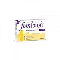 FEMIBION 1 Kyselina listová a METAFOLIN 60 tabliet