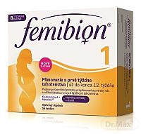FemiBion 1 kyselina listová a Metafolin + vit. D3 60 tabliet