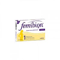 Femibion 1 Kyselina listová a METAFOLIN + vit. D3 tbl 1x30 ks