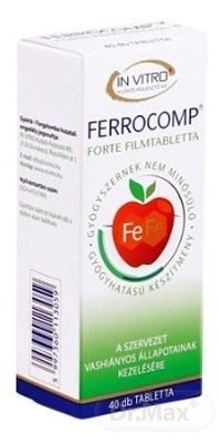 FERROCOMP FORTE 10 mg 1×40 tbl, výživový doplnok