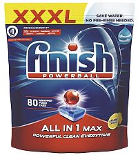 FINISH Allin1 Max Lemon - Tablety Do Umývačky Riadu 80 Ks 1×80 ks, tablety do umývačky