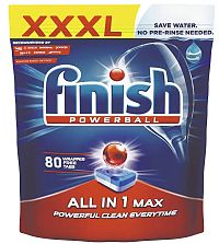 FINISH Allin1 Max Regular - Tablety Do Umývačky Riadu 80 Ks 1×80 ks, tablety do umývačky