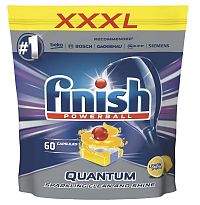 FINISH Quantum Lemon - Tablety Do Umývačky Riadu 60 Ks 1×60 ks, tablety