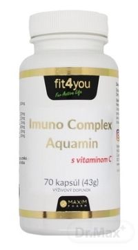 Fit4You Imuno Complex Aquamin s vitamínom C 1x70 cps, výživový doplnok