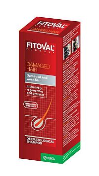 FITOVAL SAMPON POSKOD.VLASY 1×200 ml, šampón na poškodené vlasy