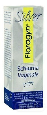 Floragyn Silver vaginálna pena s koloidným striebrom, 1x50 ml