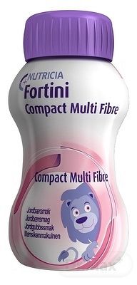 Fortini Compact Multi Fibre 4×125 ml, s jahodovou príchuťou