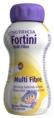 Fortini Multi Fibre pre deti 1×200 ml, výživa s banánovou príchuťou