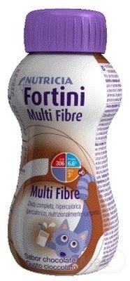 Fortini Multi Fibre pre deti 1×200 ml, výživa s čokoládovou príchuťou