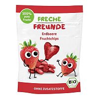Freche Freunde Bio Ovocné chipsy Jahoda 12 g