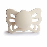 FRIGG Butterfly anatomický silikónový cumlík Cream, 0-6m 1×1 ks, silikónový cumlík
