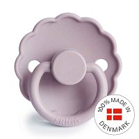 FRIGG Daisy silikónový cumlík Soft Lilac 0-6m 1 ks 1×1 ks, silikónový cumlík