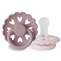 FRIGG Fairytale x H.Ch.Andersen silikónové cumlíky The Little Mermaid/ The Snow Queen, +6m, dvojbalenie 1×2 ks