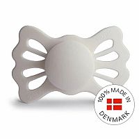 FRIGG Lucky symetrický silikónový cumlik Silver Gray, +6m 1×1 ks, silikónový cumlík