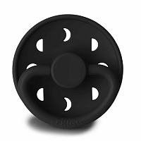 FRIGG Moon Phase silikónový cumlík Jet Black, +6m, 1 ks 1×1 ks, silikónový cumlík