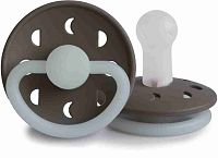 FRIGG Moon Phase silikónový cumlík Portobello Night, +6m, 1 ks