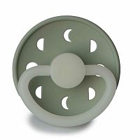 FRIGG Moon Phase silikónový cumlík Sage Night,, 0-6m, 1 ks 1×1 ks, silikónový cumlík