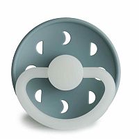 FRIGG Moon Phase silikónový cumlík Stone Blue Night,, 0-6m, 1 ks 1×1 ks, silikónový cumlík