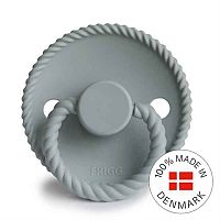 FRIGG Rope silikónový cumlík French Gray, +6m 1×1 ks, cumlík