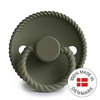 FRIGG Rope silikónový cumlík Olive, 0-6m 1×1 ks, cumlík