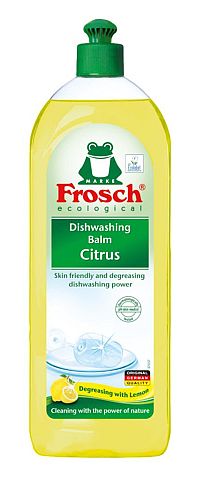 Frosch Balzam na umývanie riadu Citrón (EKO, 750 ml) 1×750 ml, prostriedok na umývanie riadu