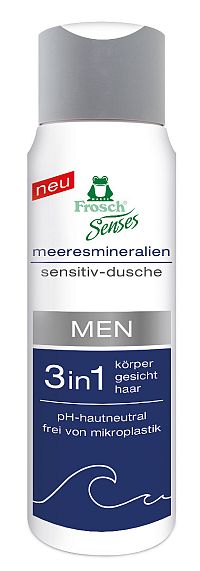 Frosch EKO Senses Sprchový gél pánsky 3v1 (300 ml) 1×300 ml, sprchový gél
