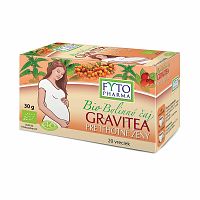 FYTO Bio Bylinný čaj GRAVITEA PRE TEHOTNÉ ŽENY 20×1,5 g, bylinný čaj