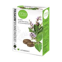 FYTO Folsalvin bylinné pastilky s vitamínom C 30 ks