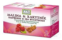 FYTO MALINA & RAKYTNÍK 20×2 g (40 g), ovocno-bylinný čaj