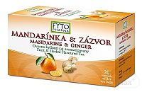 FYTO MANDARÍNKA & ZÁZVOR 20×2 g (40 g), ovocno-bylinný čaj