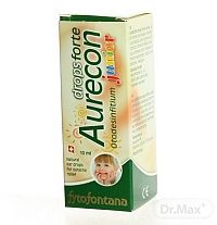 Fytofontana Aurecon drops forte Junior ušné kvapky 1x10 ml s obsahom rastlinných extraktov