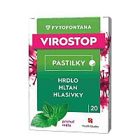 Fytofontana Virostop pastilky mäta 20 ks