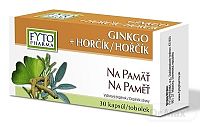 Fytopharma Ginkgo + Horčík na pamäť 1×30 cps, doplnok výživy