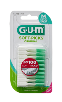 G.U.M Soft Picks Original Medium medzizubná kefka 100 ks