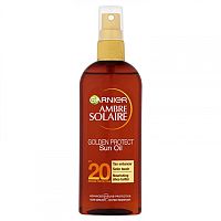 Garnier Ambre Solaire Golden Protect olej na opaľovanie OF 20 150ml