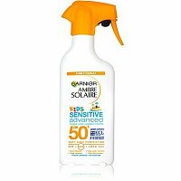 Garnier Ambre Solaire Kids Sensitive Advanced Spray SPF50+ vodeodolná opaľovací prípravok na telo 270 ml