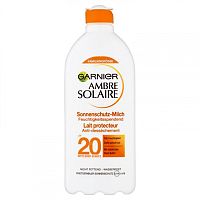 Garnier Ambre Solaire Opaľovacie mlieko OF 20 400 ml