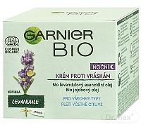 GARNIER BIO Graceful Lavandin nočný krém, levandulový, proti vráskám 1x50 ml
